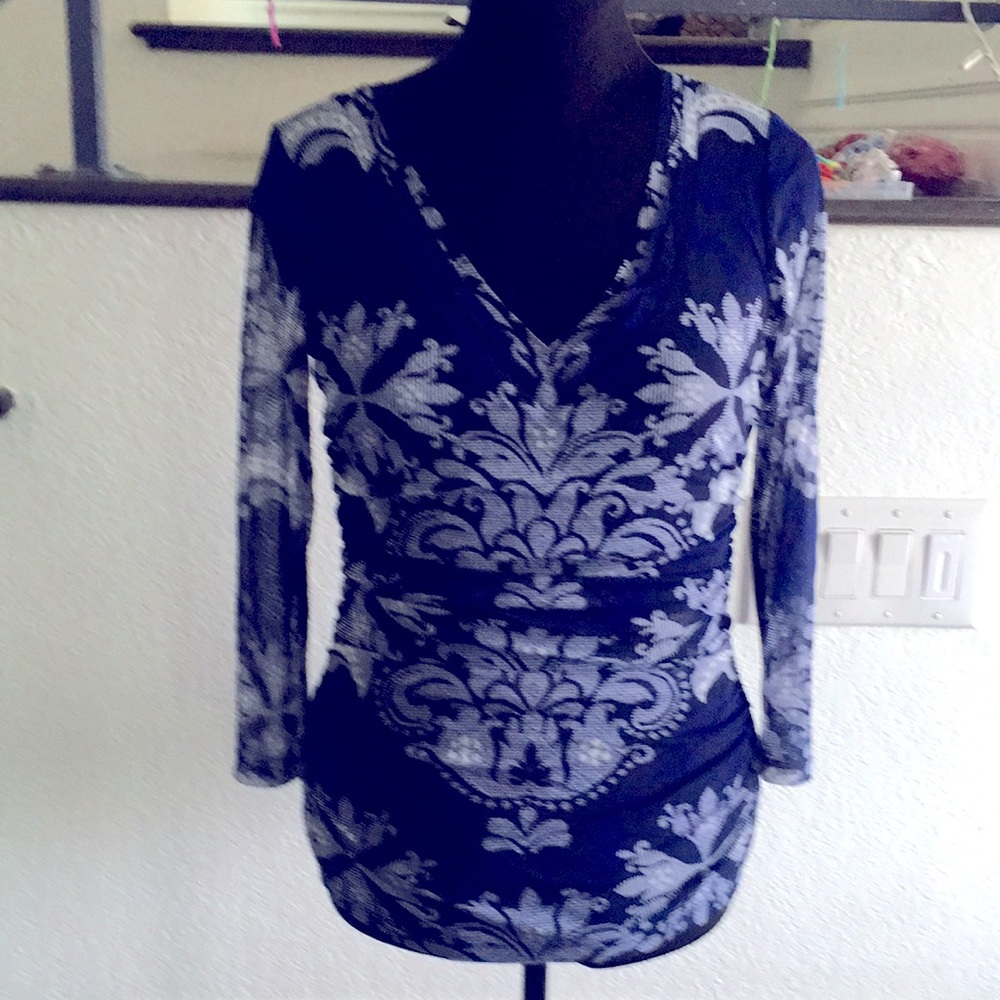 INC V-neck Blouse
